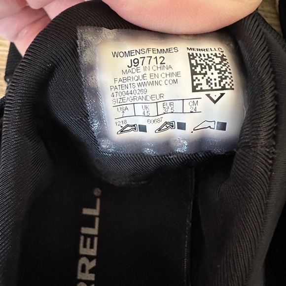 Merrell Flora Day Loop Blavk Light Slip On sneaker 7 - Picture 4 of 6